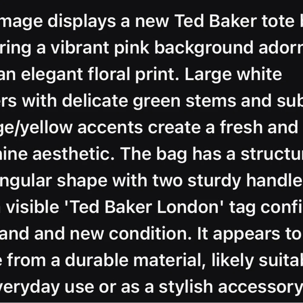 Ted Baker London Blush Floral Tote - Picture 6 of 12